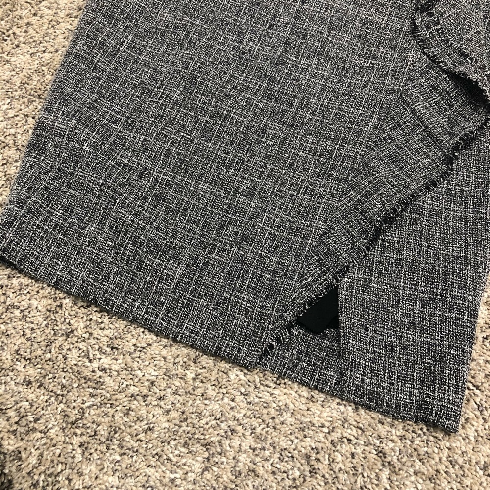 Black pencil skirt